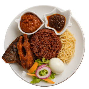 Waakye (Rice & Beans)