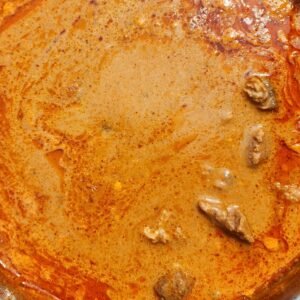 Peanut butter soup- beef